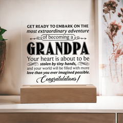 Grandpa – Acrylic Square